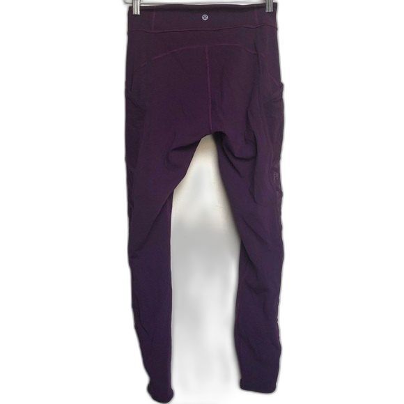 Lululemon Wild And Free Purple Tights - Picture 2 of 16